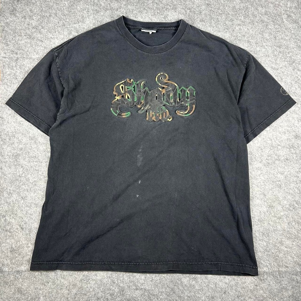 Vintage 2000s Eminem Shady LTD Puff Print Rap T-Shirt (Size XL)